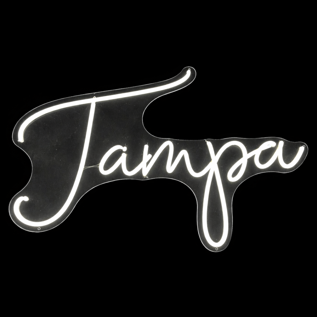 Luz de neón en Tampa